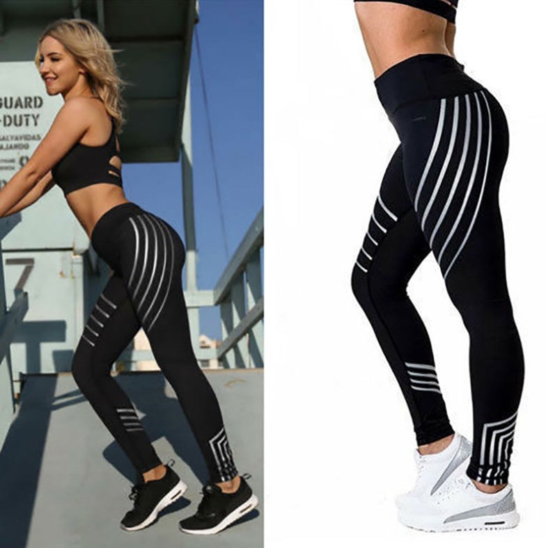 Leggings d'entraînement pour femmes, pantalons pour femmes, leggings de fitness pour femmes, leggings d'automne et d'hiver lumineux pour femmes
