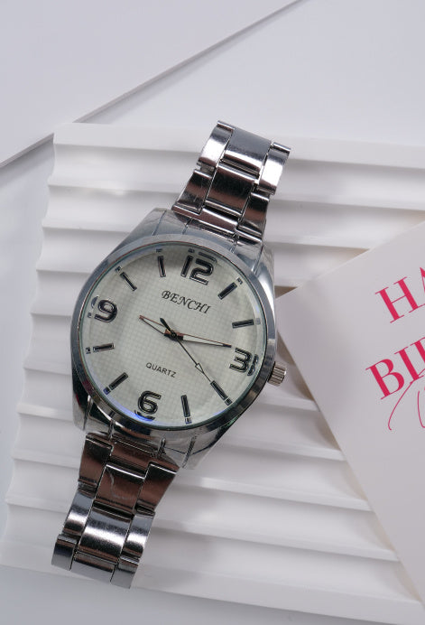 Men's Steel Belt Quartz Sports Watch