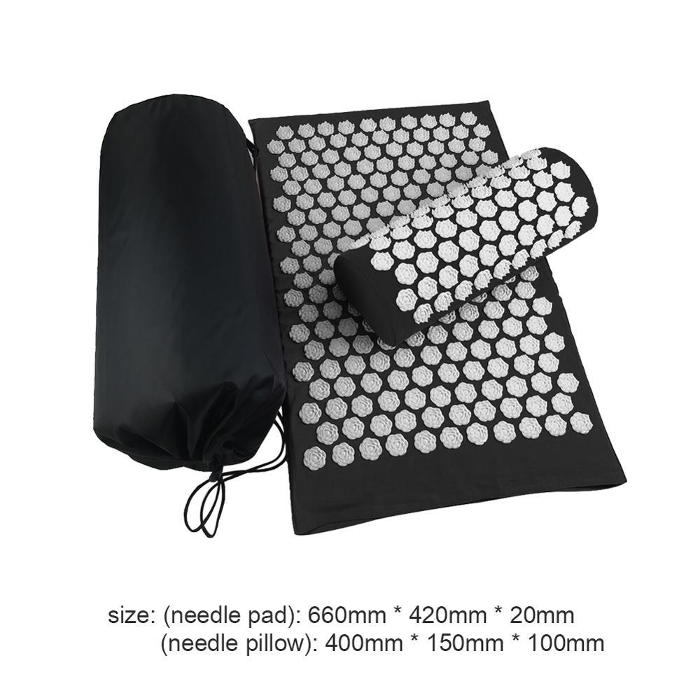 Coussins de massage, tapis d'acupression Lotus, oreillers, tapis de yoga