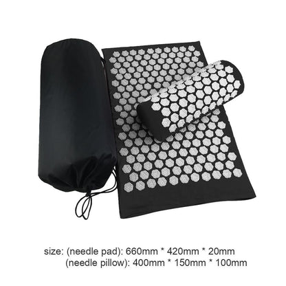 Coussins de massage, tapis d'acupression Lotus, oreillers, tapis de yoga
