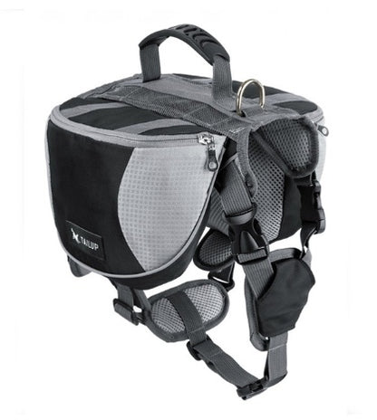 Harnais pour animaux de compagnie d'extérieur avec sac à dos