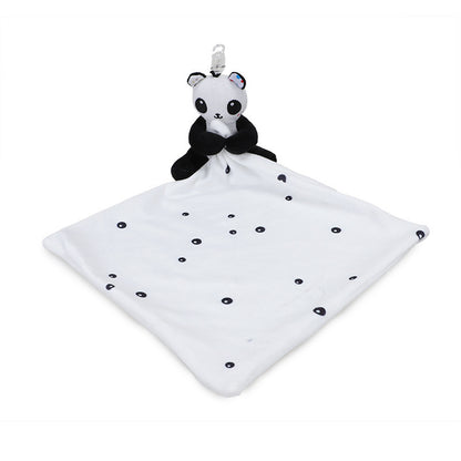 Baby saliva towel with sleep comfort doll