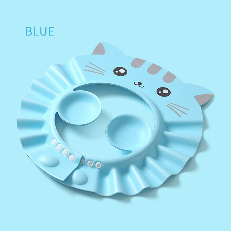 Shampoing pour bébé, protection auditive imperméable pour enfants, hommes et femmes, bonnet de douche pour le bain