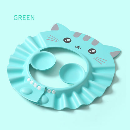 Shampoing pour bébé, protection auditive imperméable pour enfants, hommes et femmes, bonnet de douche pour le bain