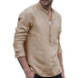 Plaid Collar Tops Turn Down Men Shirts Clothing