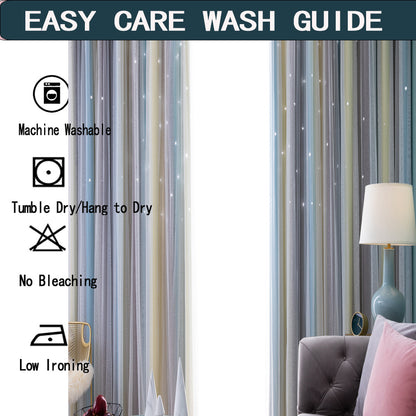 Rideaux faciles à installer pour la chambre