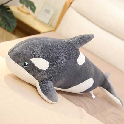 Star Rain Shark And Blue Whale Plush Toy Pillow, Down Cotton Soft Doll, Rag Doll
