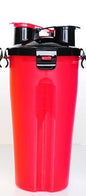 Distributeur d'eau 2 en 1 pour animaux de compagnie, bol portable en silicone pour voyage, pour chien et chat