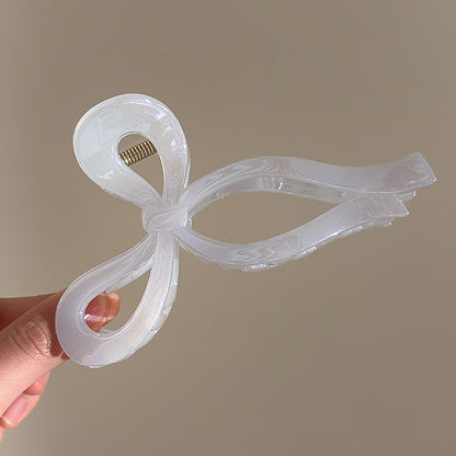 Ice Bowknot Barrettes Women's High-grade Sense