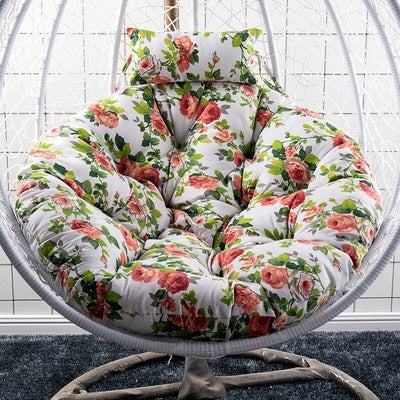 Swing Bird Nest Rattan Chair Removable And Washable Round Cradle Chair Cushion
