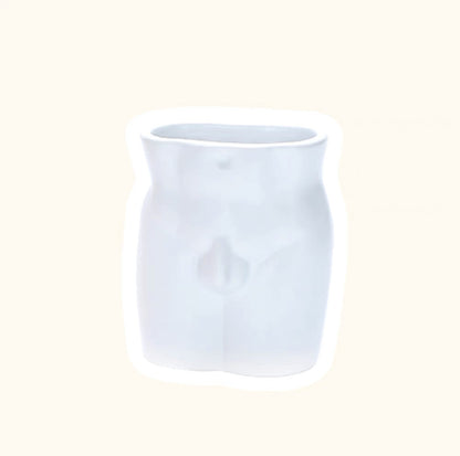 Ins Shape Decoration Creative Human Body Ceramic Vase