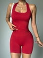Workout Clothes Women's Casual Sports Vest Shorts Yoga Suit