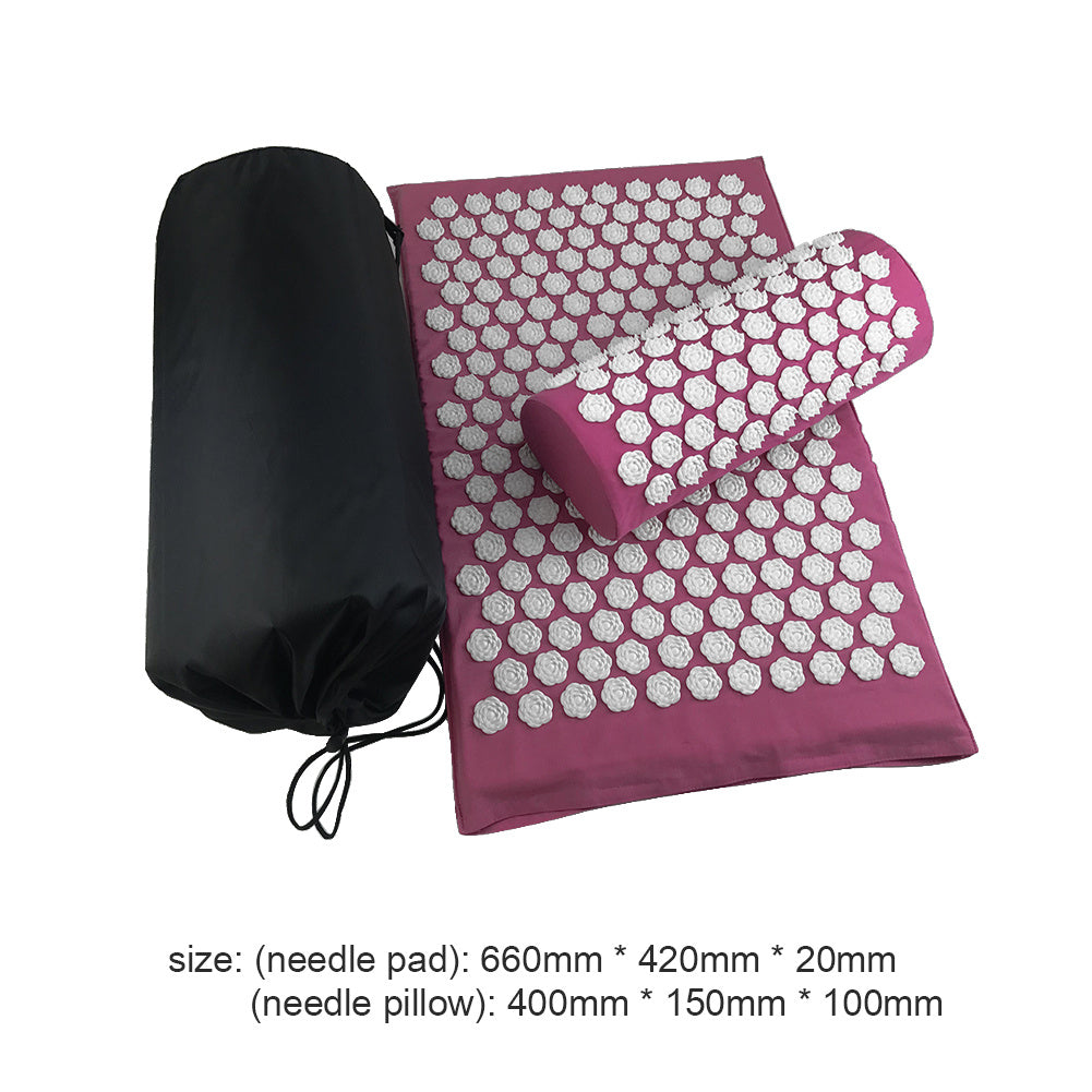 Coussins de massage, tapis d'acupression Lotus, oreillers, tapis de yoga