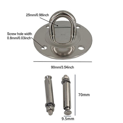 Indoor Swing Hammock Sandbag Cradle Fixed Disc