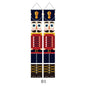 Christmas Couplet Curtain Hanging Cloth Lattice Decoration Hanging Flag