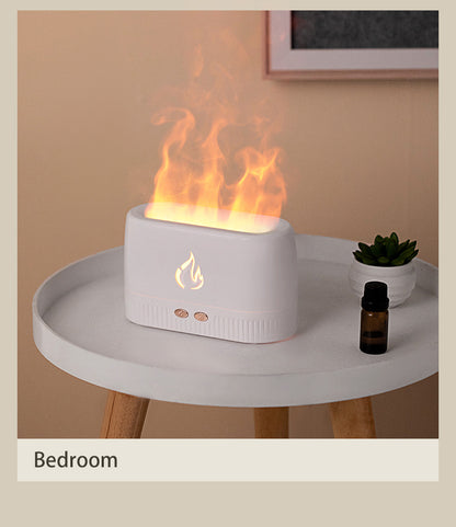Diffuseur d'arômes à flamme, humidificateur à prix d'usine, machine silencieuse pour maison et chambre à coucher