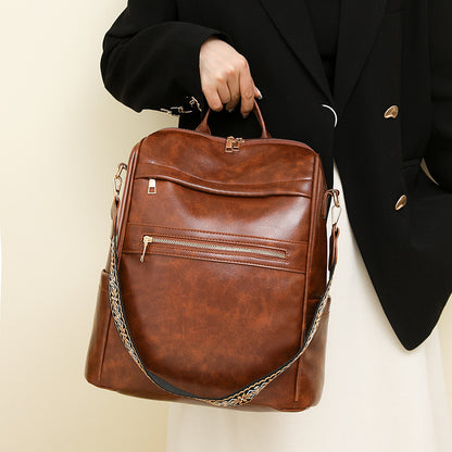 Sac à dos rétro pour étudiants universitaires, tendance et haut de gamme