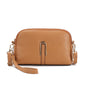 Sac messager simple pour téléphone portable de couleur unie pour femme