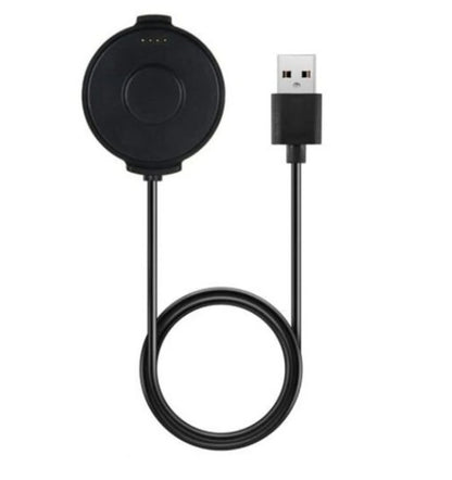Joflo Usb Data Charging Cable Cradle Dock For Ticwatch Pro- Black