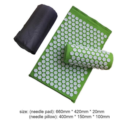 Coussins de massage, tapis d'acupression Lotus, oreillers, tapis de yoga