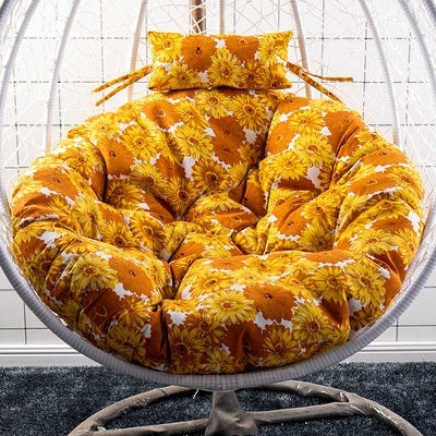 Swing Bird Nest Rattan Chair Removable And Washable Round Cradle Chair Cushion