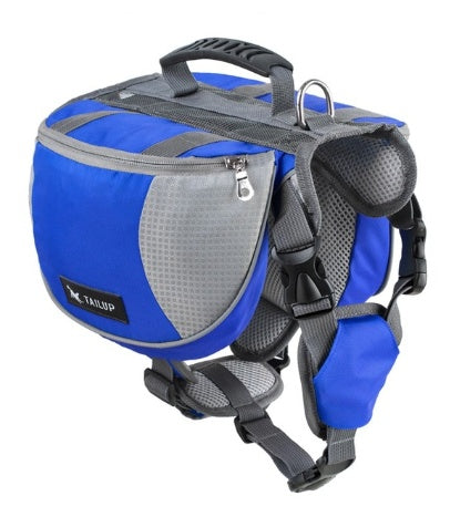 Harnais pour animaux de compagnie d'extérieur avec sac à dos
