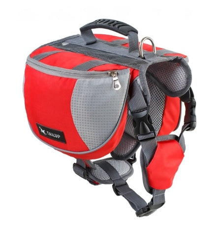 Harnais pour animaux de compagnie d'extérieur avec sac à dos