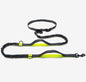 Laisse réfléchissante multifonction pour chien, accessoire de course pour animaux de compagnie, double élastique, traction