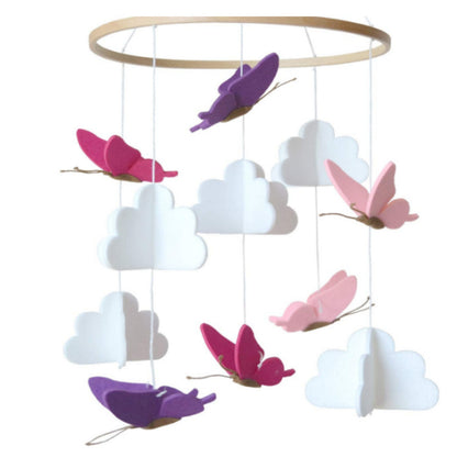 Decorative Felt Wind Chimes Pendant Cradle Hanging Felt Wind Chimes
