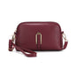Sac messager simple pour téléphone portable de couleur unie pour femme