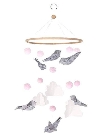 Decorative Felt Wind Chimes Pendant Cradle Hanging Felt Wind Chimes