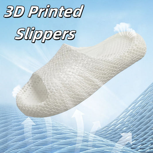 Chaussons imprimés en 3D, doux, respirants, imperméables, antidérapants, pour femmes et hommes, chaussures de sport d'intérieur et d'extérieur