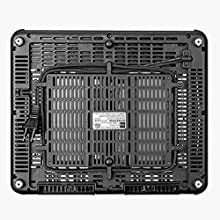 Grille-pain 4 tranches Geek Chef en acier inoxydable à fentes extra-larges avec double panneau de commande pour bagels, décongélation et annulation. Interdiction d'Amazon.