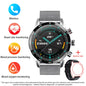 Smart Blood Pressure Heart Rate Bluetooth Multifunctional Men Business Watch