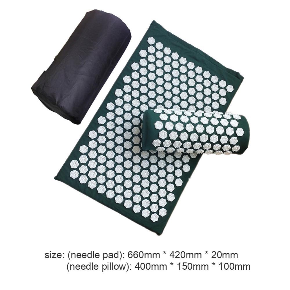 Coussins de massage, tapis d'acupression Lotus, oreillers, tapis de yoga