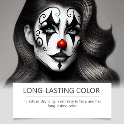 Halloween Palette Suit Full Coverage Painted Foundation Makeup Clown Colorful Color Palette