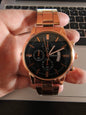 Men's Steel Belt Quartz Sports Watch