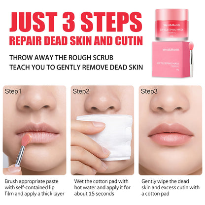 Jelly Lip Mask-- Hydrating, Moisturizing, Reducing Lip Wrinkles, And Nourishing Lip Skin