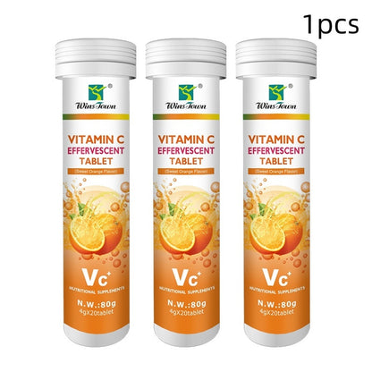 Effervescent Tablet Calcium Iron Zinc Supplements