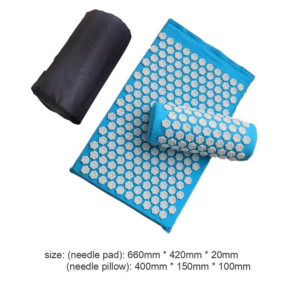 Coussins de massage, tapis d'acupression Lotus, oreillers, tapis de yoga
