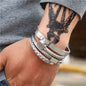 Titanium Steel Bracelet Suit Punk Creative Personality Roman