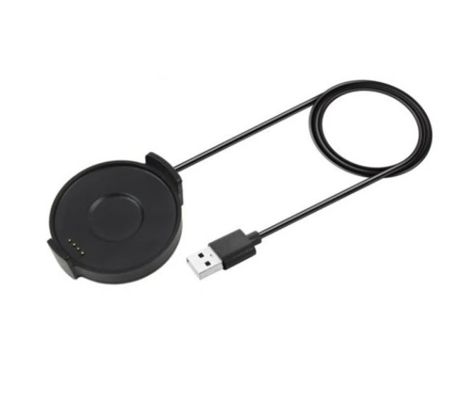 Joflo Usb Data Charging Cable Cradle Dock For Ticwatch Pro- Black