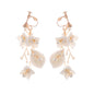 White Wedding Flower Hairpin Comb Suit For Women