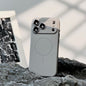 Frosted Skin Feeling Magnetic Suction Phone Case Lens Protector All-inclusive Drop-resistant
