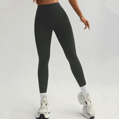 High Elastic Quick-dry Hip Raise Sports Yoga Pants