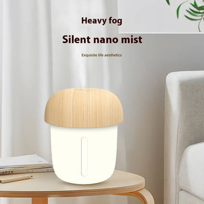 Mushroom Water Droplets Humidifier Mini Usb Vehicle-mounted Home Use Small Spray For Desktop Office