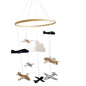 Decorative Felt Wind Chimes Pendant Cradle Hanging Felt Wind Chimes