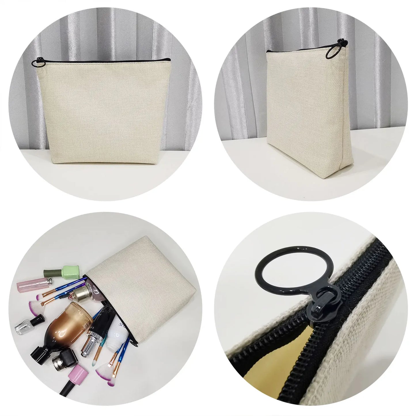 Custom DIY Logo Makeup Bag High Capacity Travel Outdoor Girl Women Cosmetic Bags Toiletries Organizer Lady Storage Make up Case