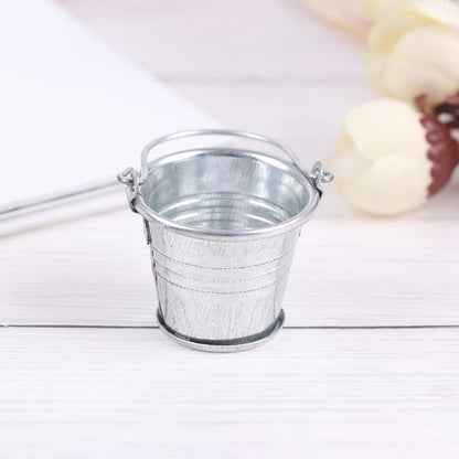 1 seau miniature pour maison de poupée, seau à eau, 1:12, maison de fées, cuisine, jeu de simulation, meubles classiques, jouets, cadeaux