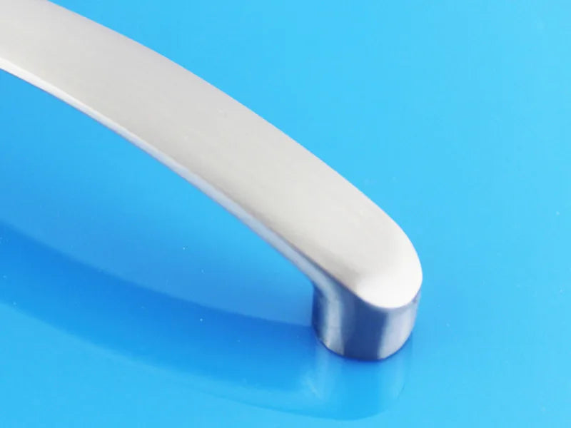 Poignées de meuble en alliage d'aluminium brossé pour porte de cuisine, tiroir, meuble moderne